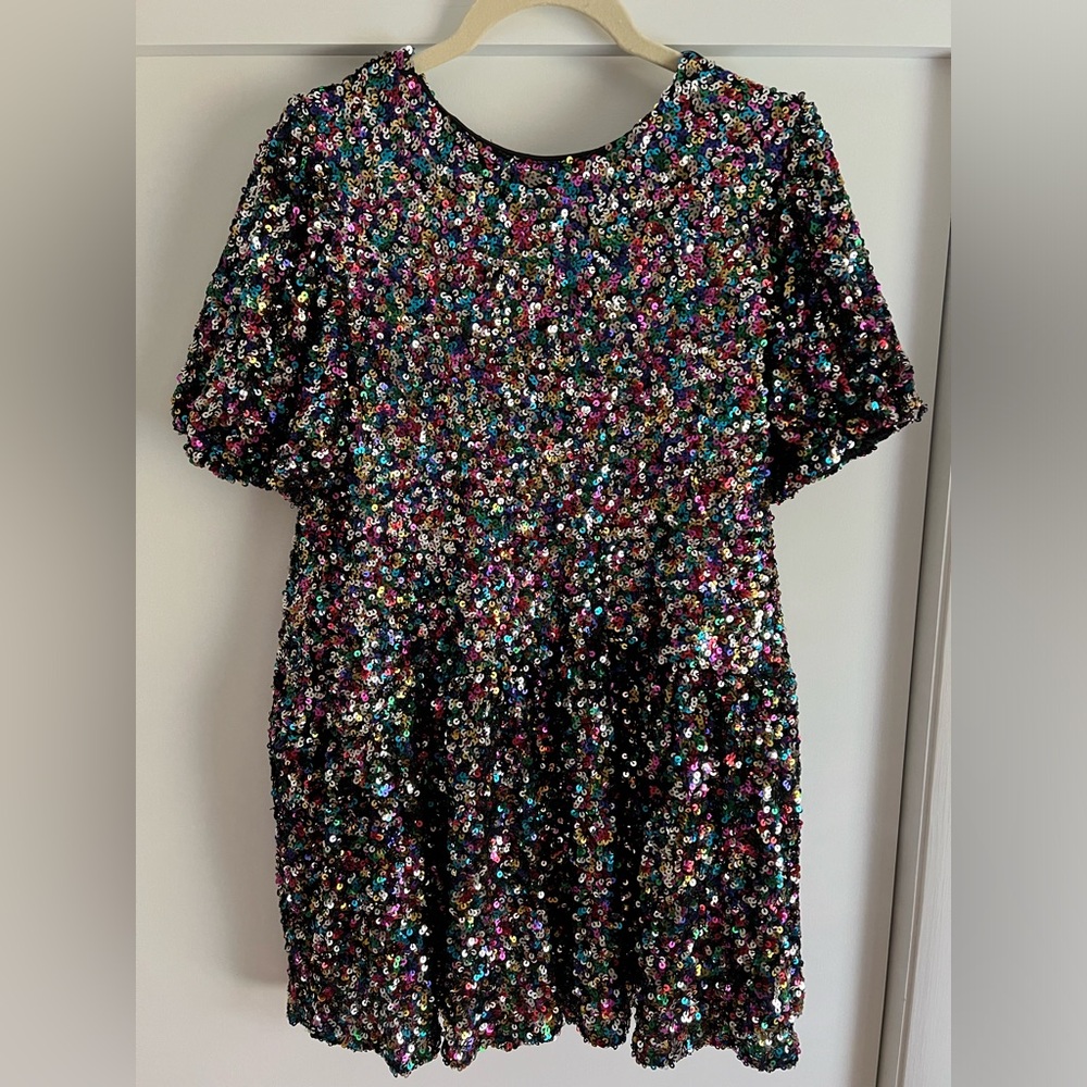 DRESSED IN LALA SEQUIN MINI DRESS NWT - ERAS TOUR!